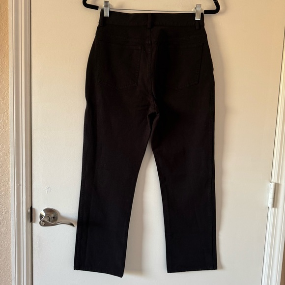MM Lafleur The Daria '90s Black 
Jean-Eco Better Than Denim Straight Leg Size 2 - Picture 4 of 14